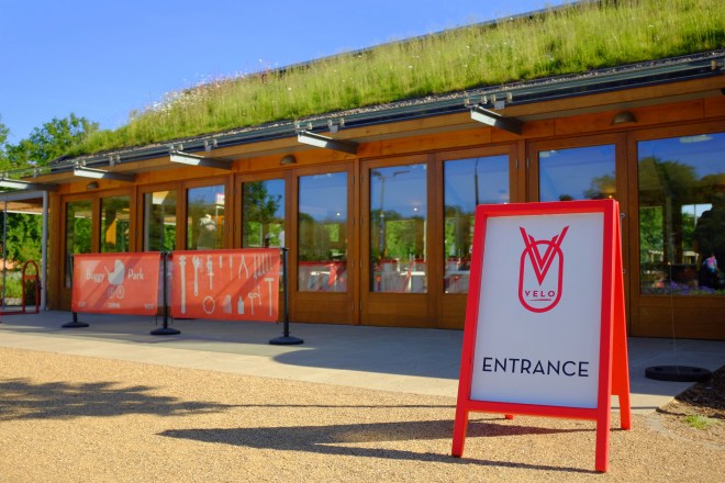 Velo bike cafe Brighton, summer 2014