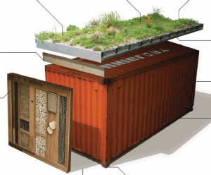 Green Roof Shipping Container