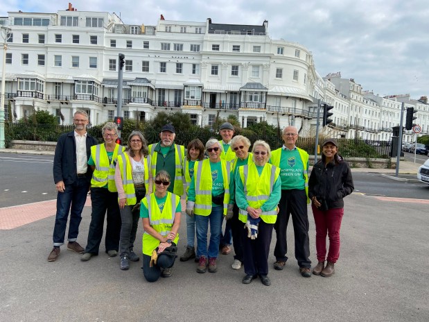 The end of an era! ‘Green Gym’ closes down after a decade of volunteering at Madeira Drive Green&nbsp;Wall